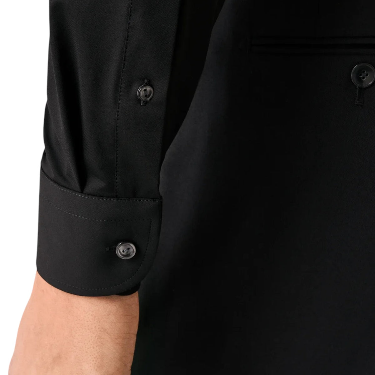 Eton Solid Four-Way Stretch Shirt 100004274/19