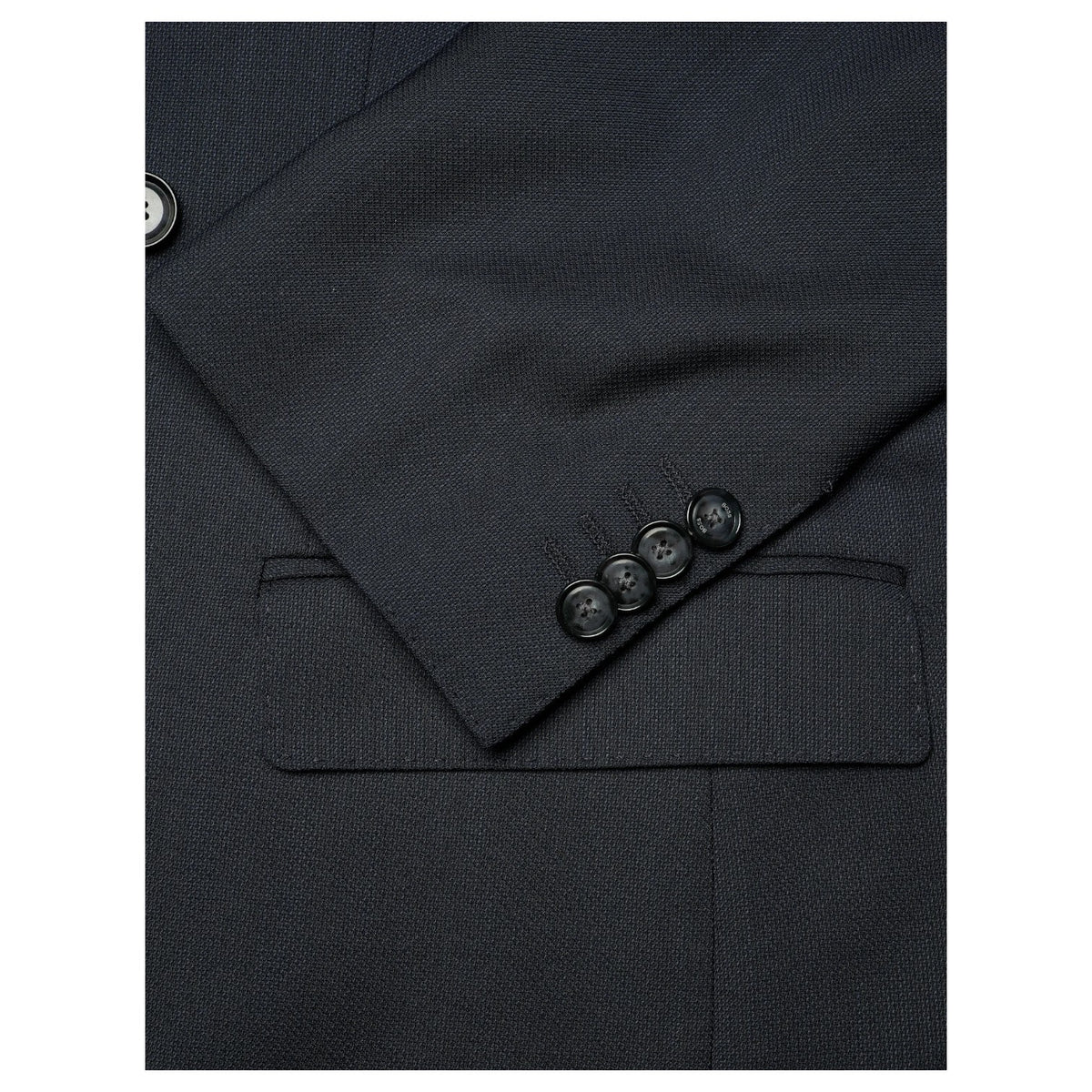 BOSS Slim Fit Double-Breasted Suit – 100% Italian Virgin Wool  50561841