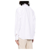 Boss Long Sleeve Linen/Cotton Shirt White  50513661-100