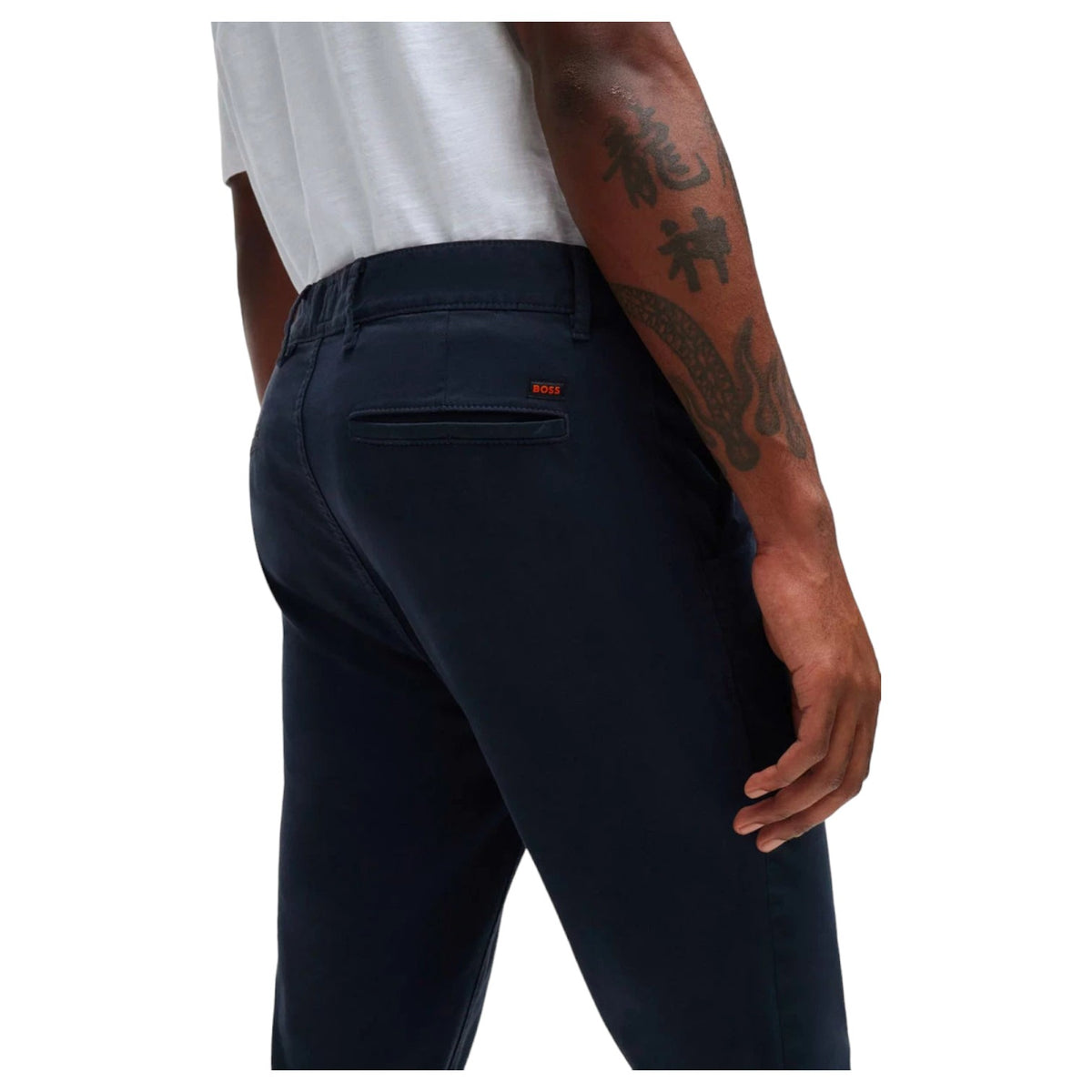 Hugo Boss Chino Slim Pants in Dark Blue  50510933 404