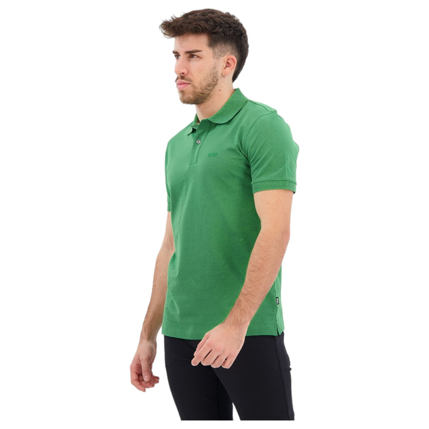 BOSS Pallas Open Green Polo 50468301 348 – J&Z Couture