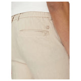 BOSS Casual Trousers In Linen In Light Baige  50540480