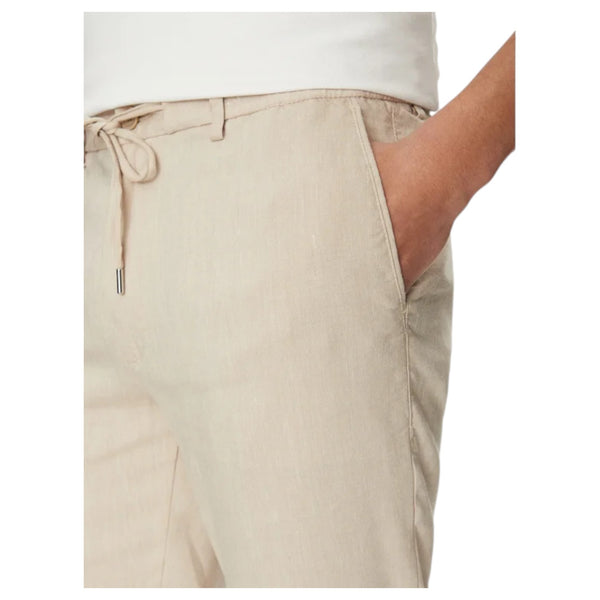 BOSS Casual Trousers In Linen In Light Baige  50540480