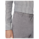 BOSS Modern-Fit Trousers In a Linen Blend  50557859
