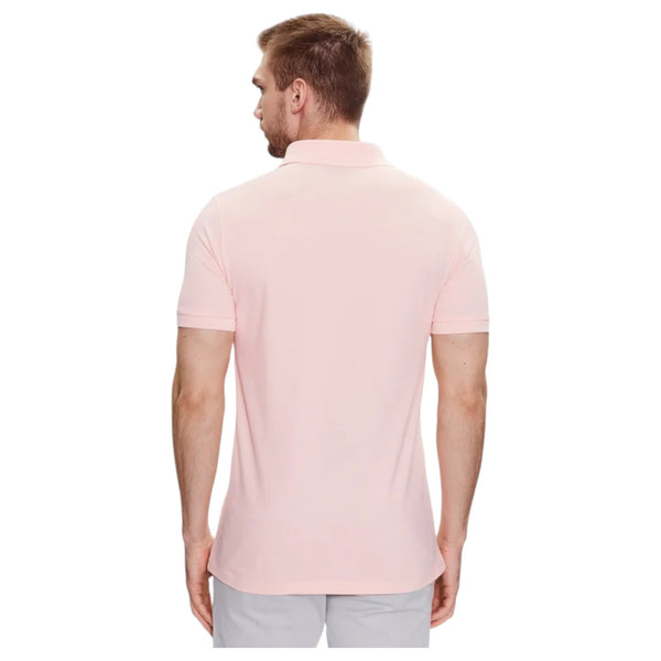 BOSS Men's Slim-Fit Short Sleeve Polo Shirts In Pink  50507699 682
