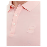 BOSS Men's Slim-Fit Short Sleeve Polo Shirts In Pink  50507699 682