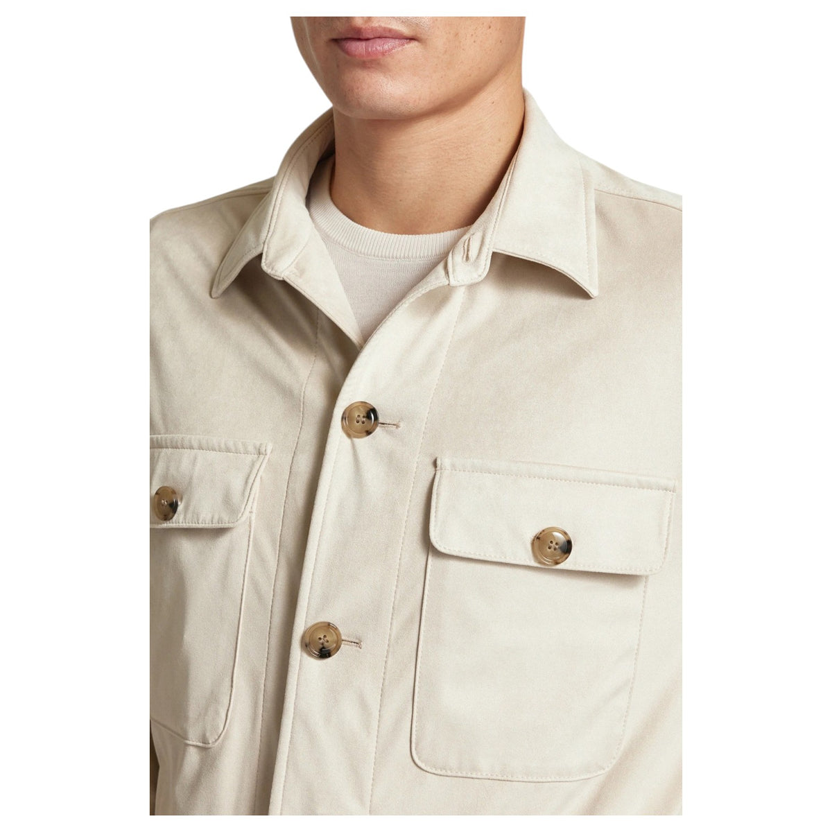 Boss Relaxed-Fit Overshirt In Super-Stretch Fabric  50535666-131