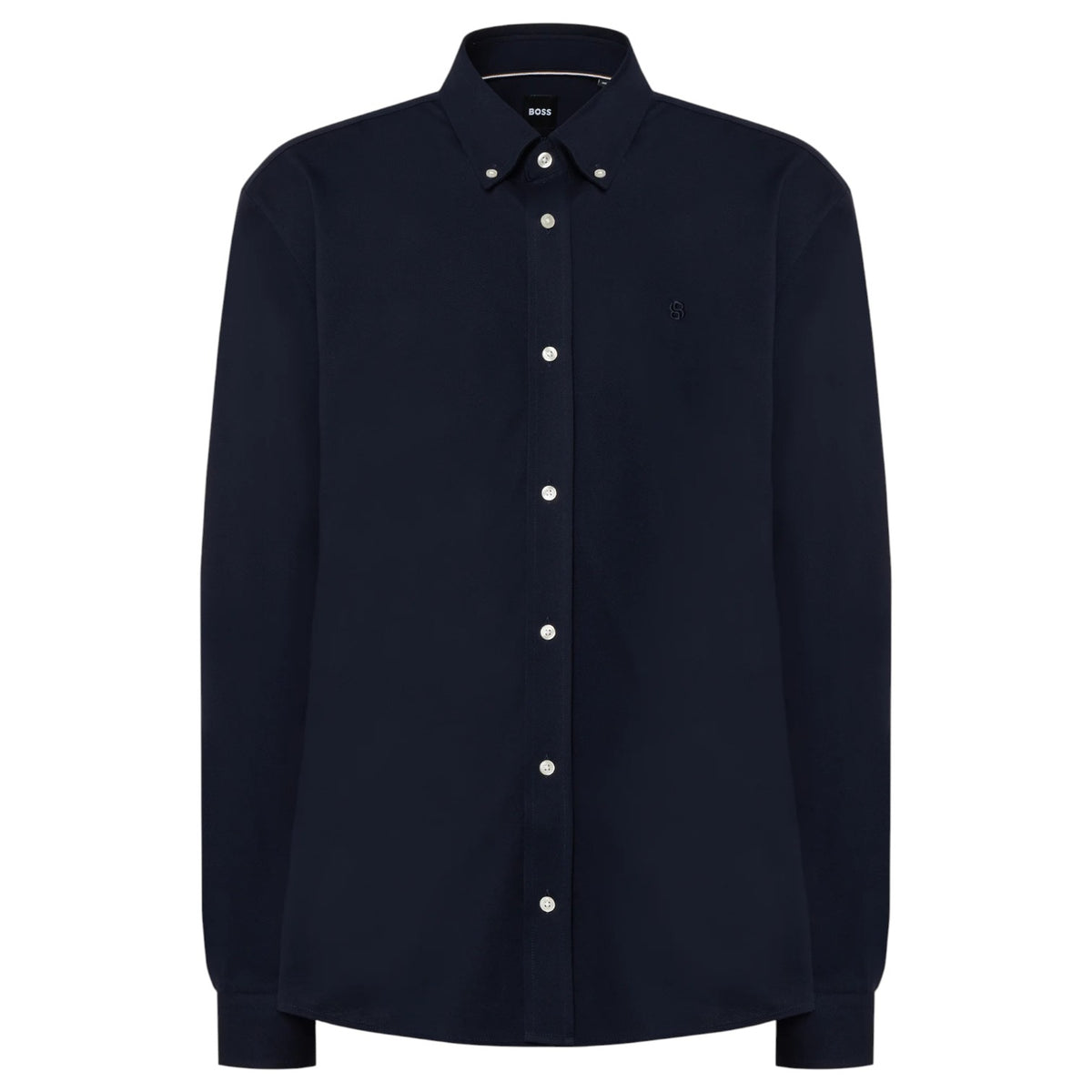 BOSS H-Roan Slim-Fit Stretch Knit Shirt