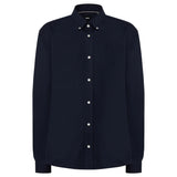 BOSS H-Roan Slim-Fit Stretch Knit Shirt
