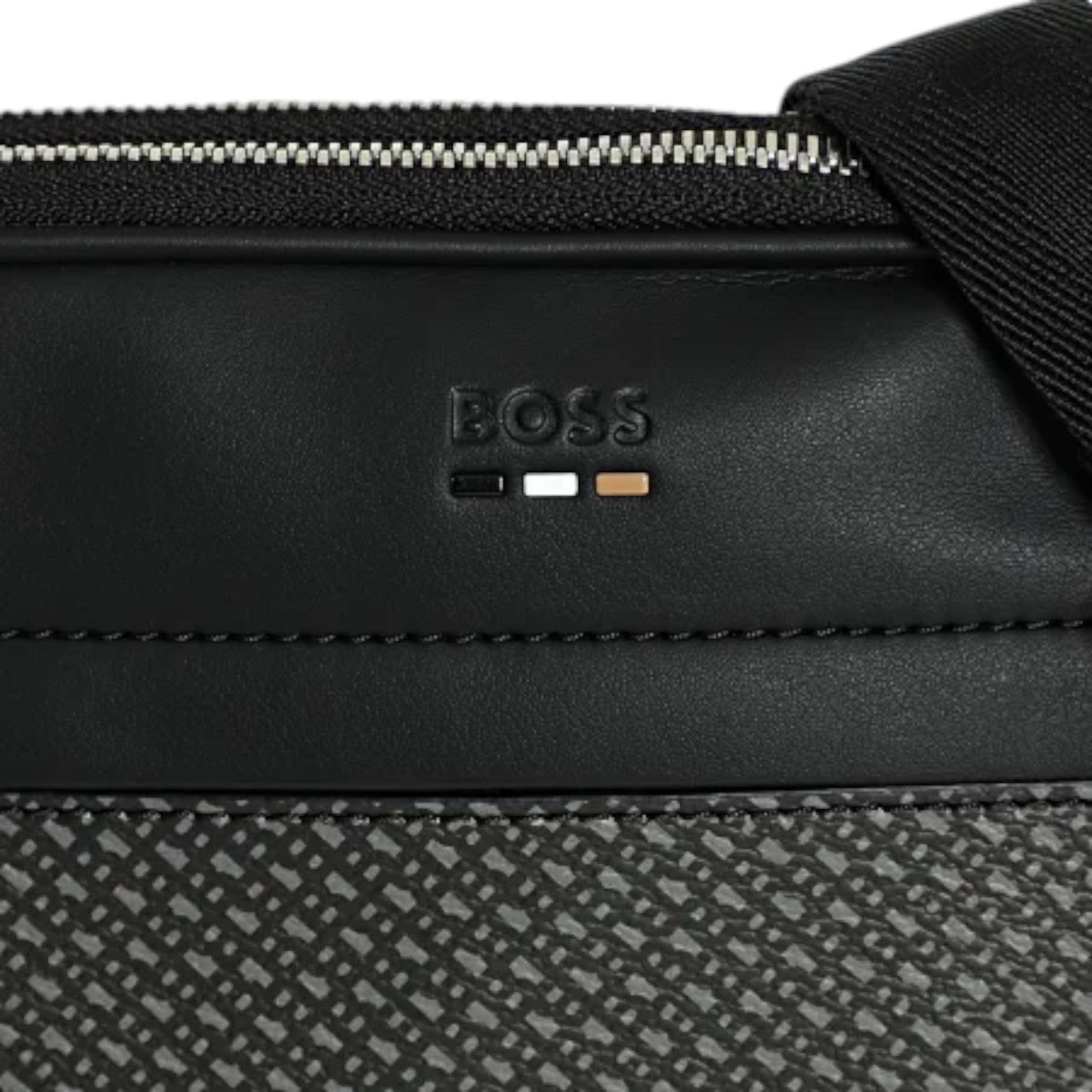 BOSS Ray Crossbody Bag Imitation Leather Black