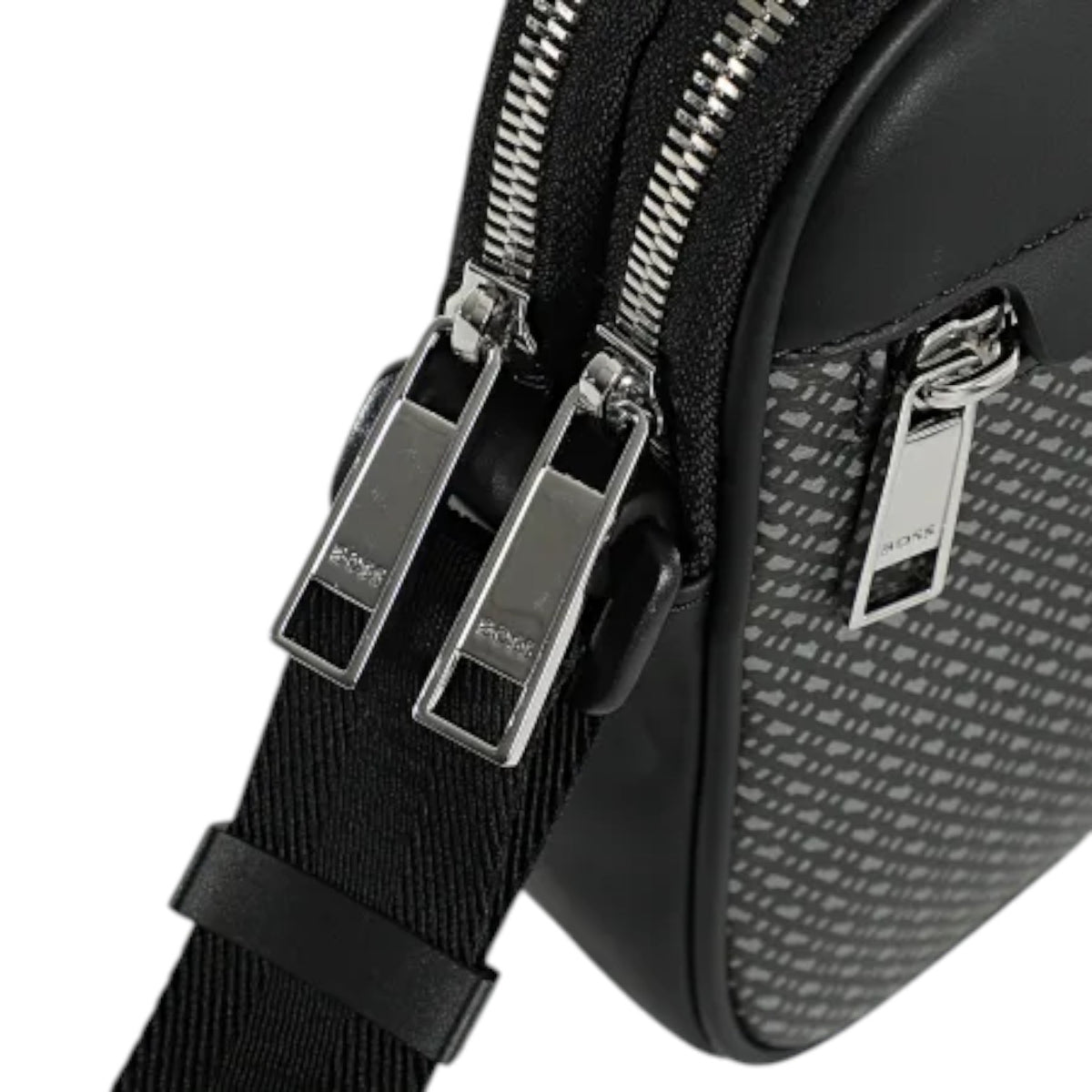 BOSS Ray Crossbody Bag Imitation Leather Black