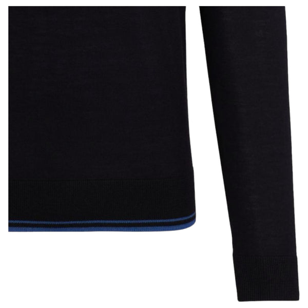 BOSS Mock-Neck Sweater - Dark Blue  50506011 404