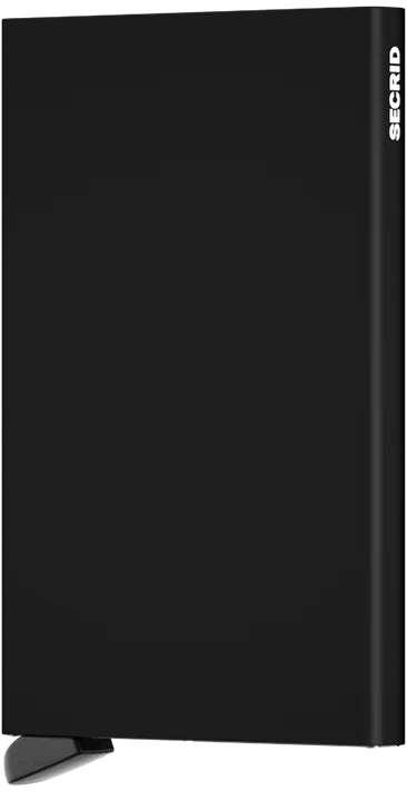 Secrid Anodised Aluminum Cardprotector - Black
