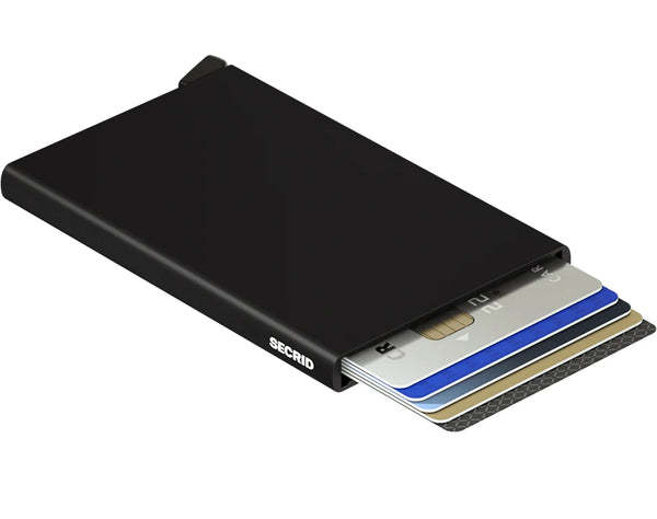 Secrid Anodised Aluminum Cardprotector - Black