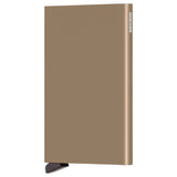 Secrid Anodised Aluminum Cardprotector - Sand