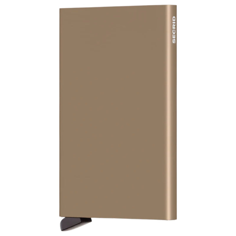 Secrid Anodised Aluminum Cardprotector - Sand