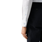 Eton White Floral Effect Signature Twill Shirt