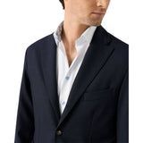 Eton White Floral Effect Signature Twill Shirt