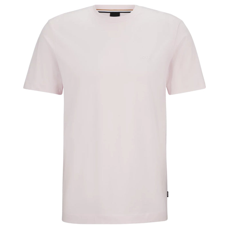 BOSS Cotton-Jersey Regular-Fit Tompson 01 T-Shirt In Light Pink  50468347 688