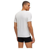 BOSS Three-Pack of V-Neck T-Shirts in Cotton Jersey  50475285-100