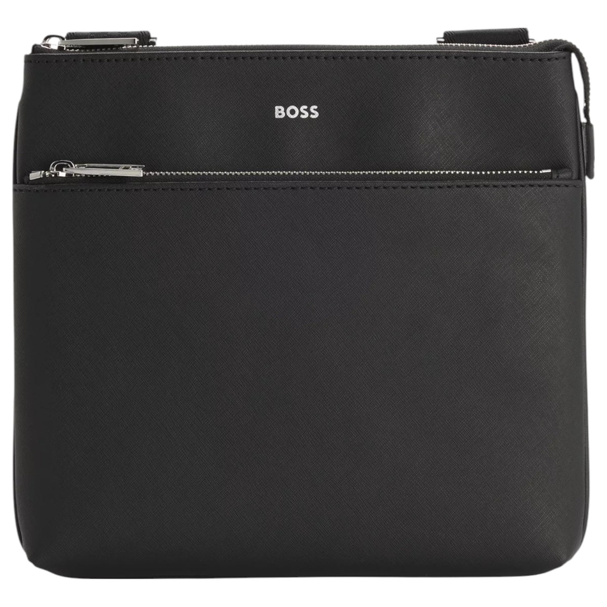 Hugo Boss Envelope Bag With Zip Closure And Logo Detail  50483567 001