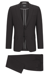 BOSS Slim-Fit Suit in Melange Stretch Wool 50502500-350