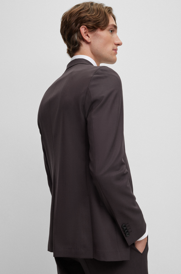BOSS Slim-Fit Suit in Melange Stretch Wool 50502500-350