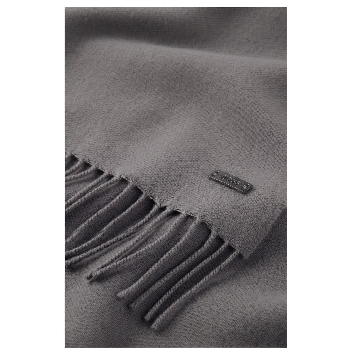 BOSS Men's Naster Italian Wool Scarf