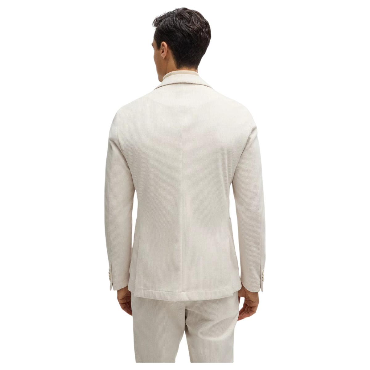 Boss Slim-fit jacket in performance corduroy  50527909 131 Beige