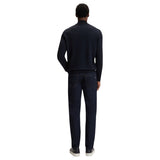 Hugo Boss Zip-neck sweater in virgin wool 50528300