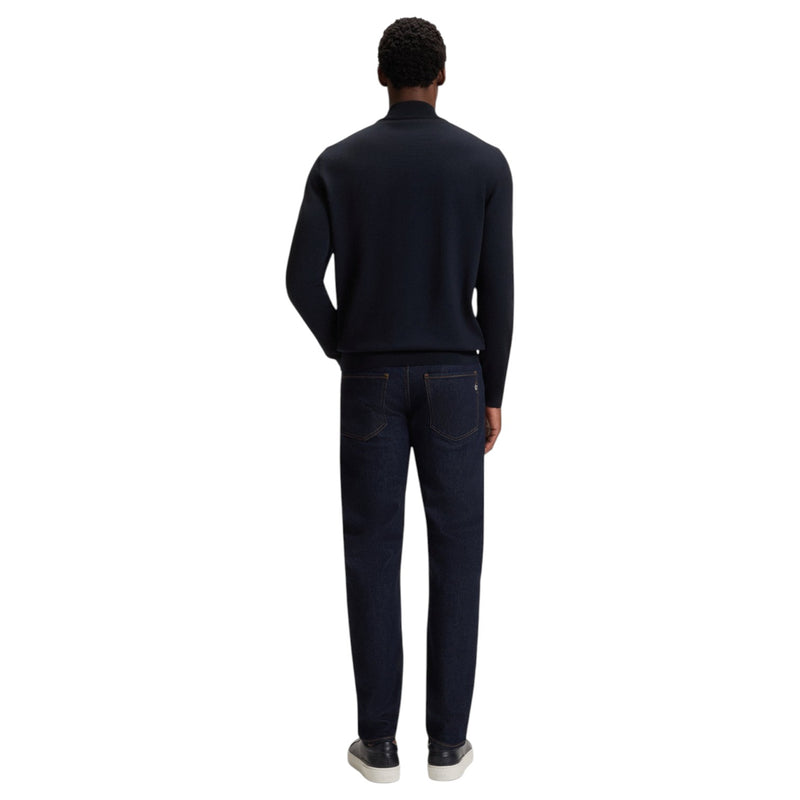 Hugo Boss Zip-neck sweater in virgin wool 50528300