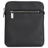 Hugo Boss Envelope Bag In Grained Italian Leather With Embossed Logo  50529289 001