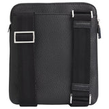 Hugo Boss Envelope Bag In Grained Italian Leather With Embossed Logo  50529289 001