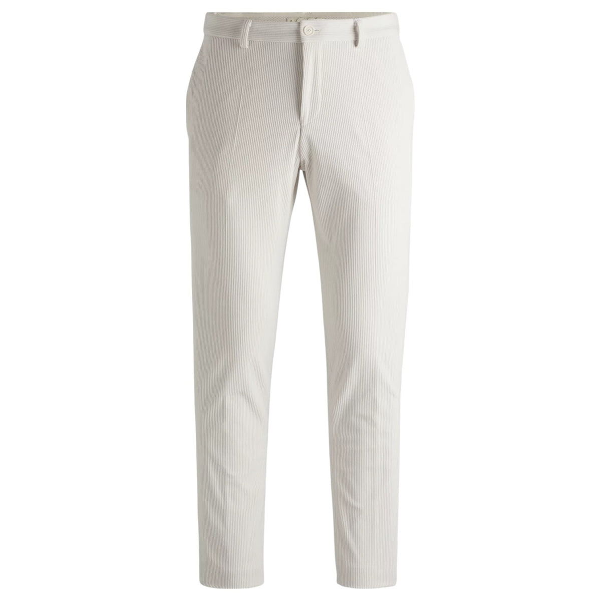 Boss Slim-fit trousers in performance-stretch corduroy  50530665 131 Beige