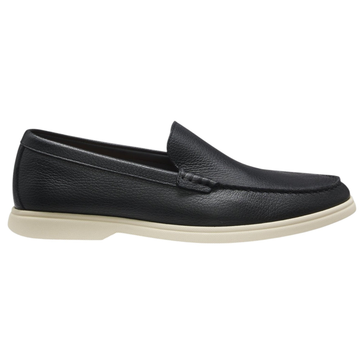 BOSS Men's Sienne Grained-Leather Loafers  50536173-001