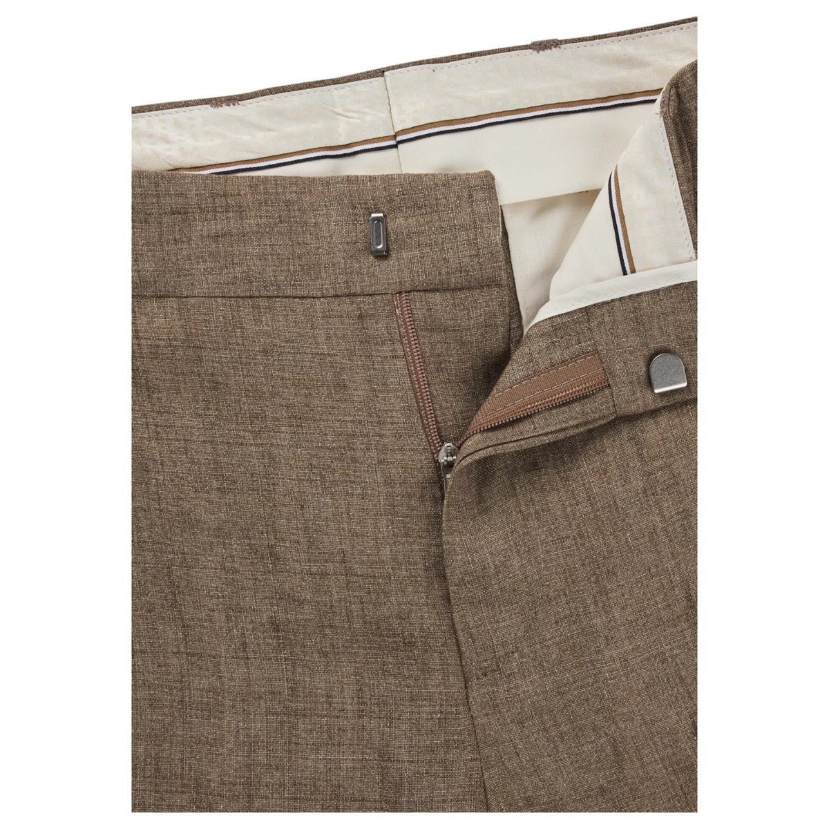 Boss Formal Trousers In Linen Canvas  50540518