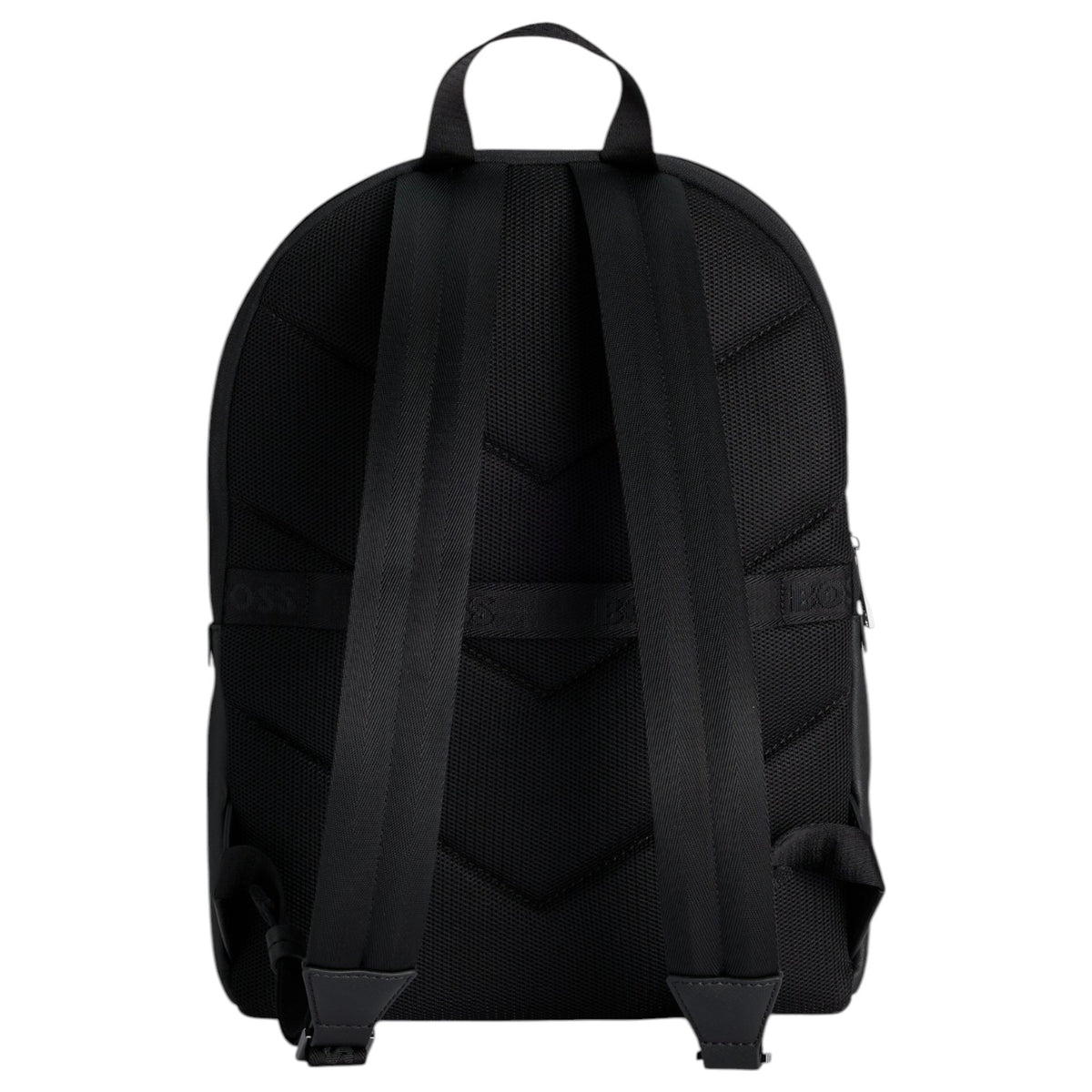 Hugo Boss Backpack with monogram-patterned pocket  50542233 001 Black