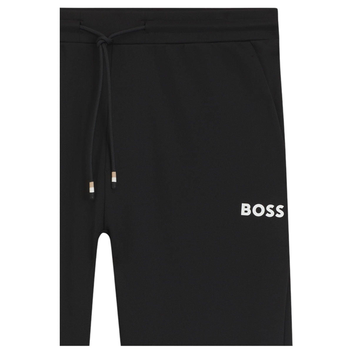Boss Active Stretch-Gabardine Zip-Up Hoodie With Pants Thermoregulating Technology