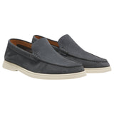 BOSS Suede Loafers With Debossed Logo  50543083
