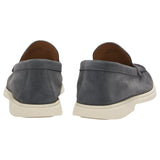 BOSS Suede Loafers With Debossed Logo  50543083