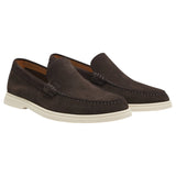 BOSS Suede Loafers With Debossed Logo  50543083