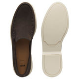 BOSS Suede Loafers With Debossed Logo  50543083