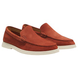 BOSS Suede Loafers With Debossed Logo  50543083