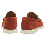 BOSS Suede Loafers With Debossed Logo  50543083