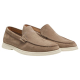 BOSS Suede Loafers With Debossed Logo  50543083