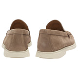 BOSS Suede Loafers With Debossed Logo  50543083