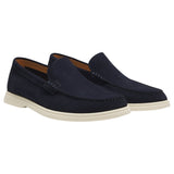 BOSS Suede Loafers With Debossed Logo  50543083