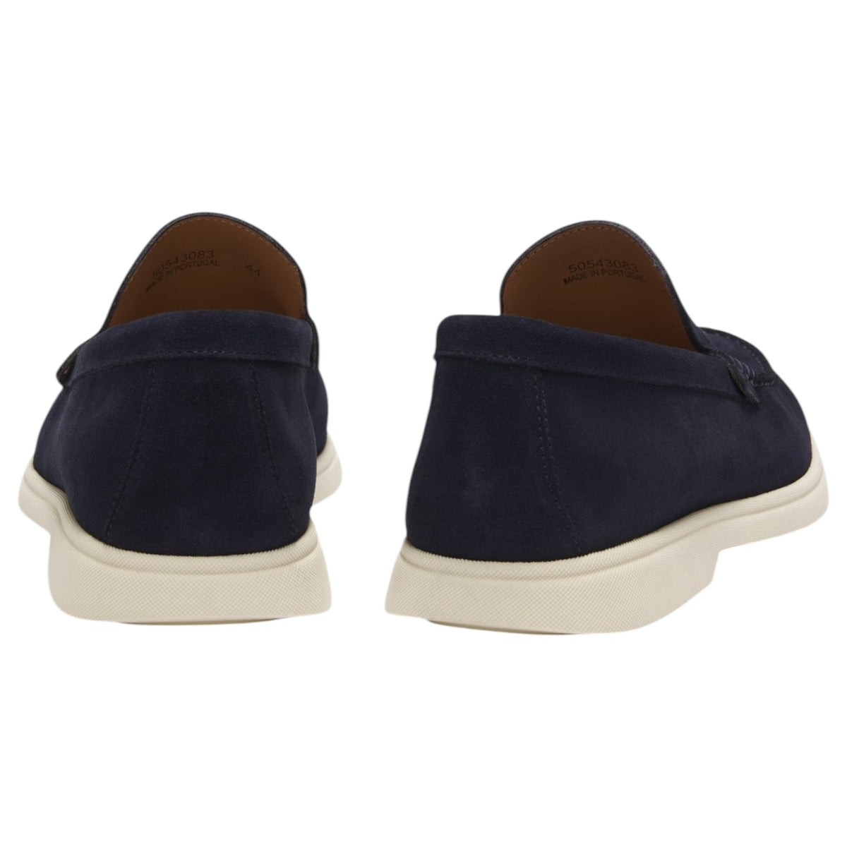 BOSS Suede Loafers With Debossed Logo  50543083