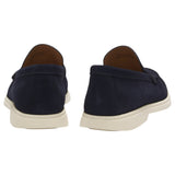 BOSS Suede Loafers With Debossed Logo  50543083