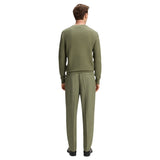 Boss Cotton Sweater With Knitted Structure